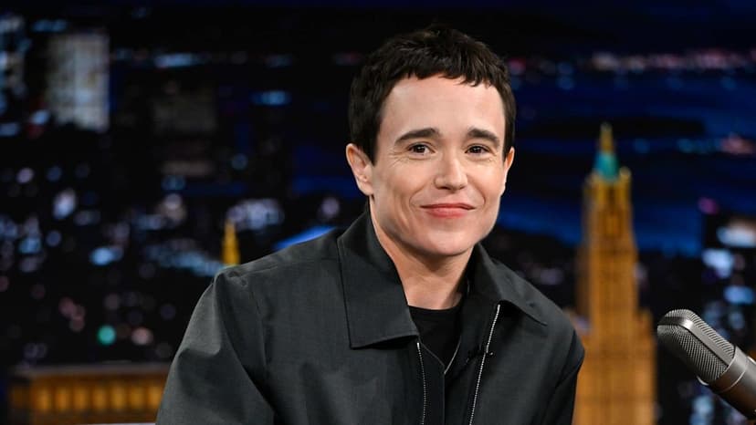 Elliot Page Shines on Fallon, Promotes 'The Odyssey'