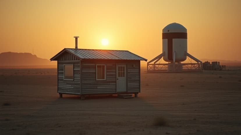 Trillionaire Musk Lives in $50K Texas Tiny Home