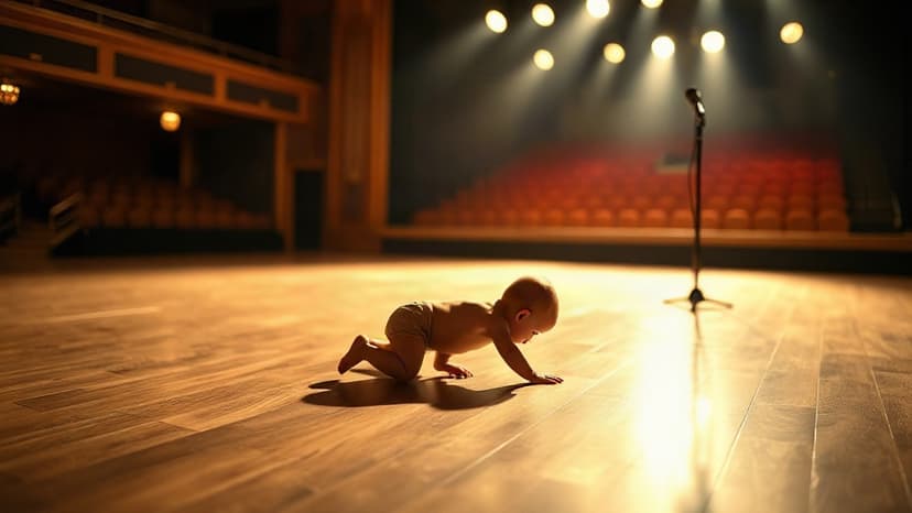 Hewitt's daughter's first steps to Olivia Dean's music
