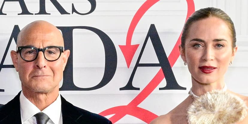 Stanley Tucci trolls Emily Blunt on 'Devil Wears Prada' sequel
