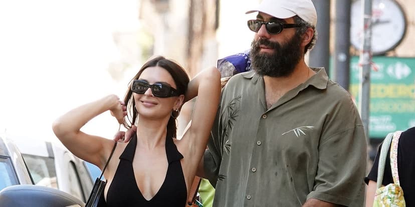Emily Ratajkowski & Romain Gavras Heat Up Rome