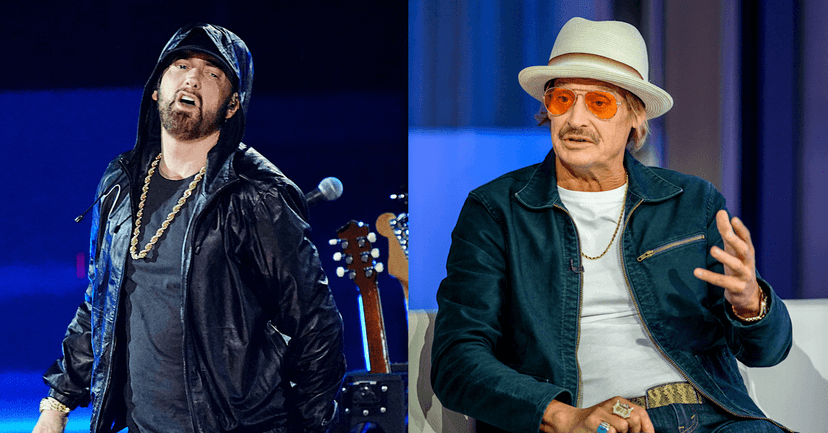 Eminem and Kid Rock: Old Friends Bridge Political Divide