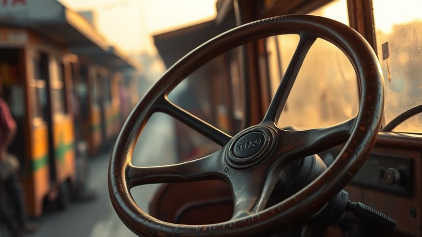 Driver's Emotional Farewell: Friends Carry Him Off in Style