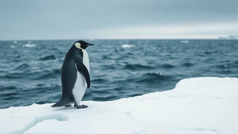 Antarctic Ice Meltdown Puts Penguins at Risk