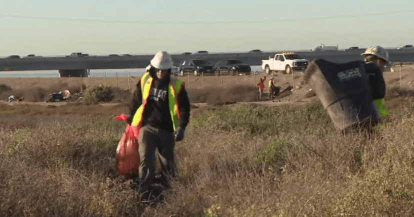 Homeless Encampment Cleared from Nature Preserve