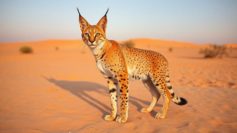 Rare Caracal Killed, Forest Dept Launches Desert Awareness Drive
