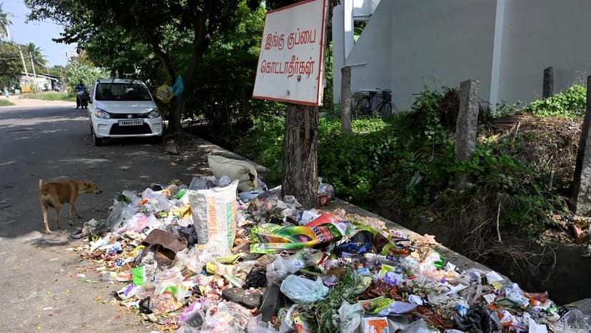 Erode's Garbage Crisis: Open Dumping Defies Warnings