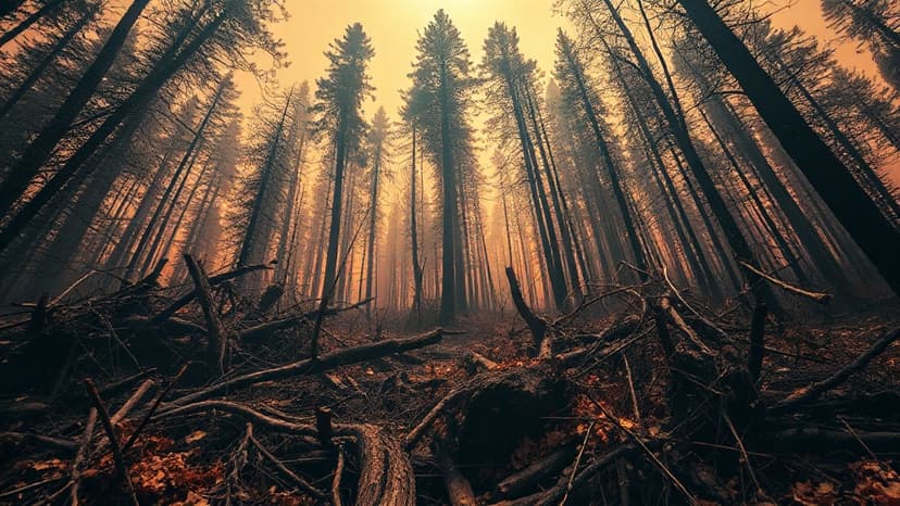 EU Forests Fuel Wildfires: Green Policies Backfire