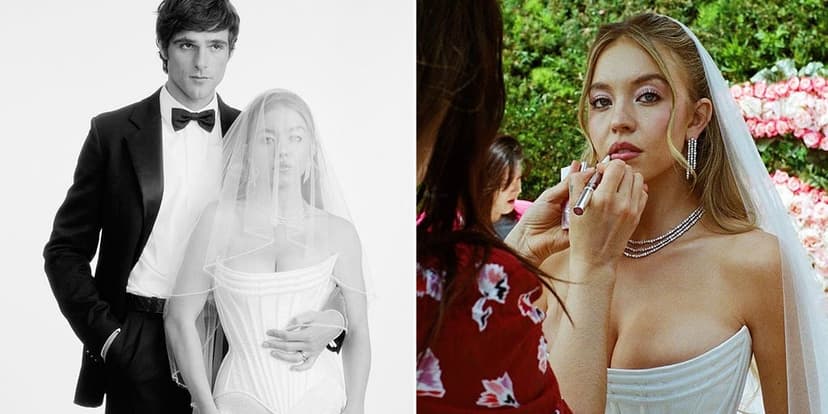 Sweeney's daring wedding dress sparks 'Euphoria' fan debate