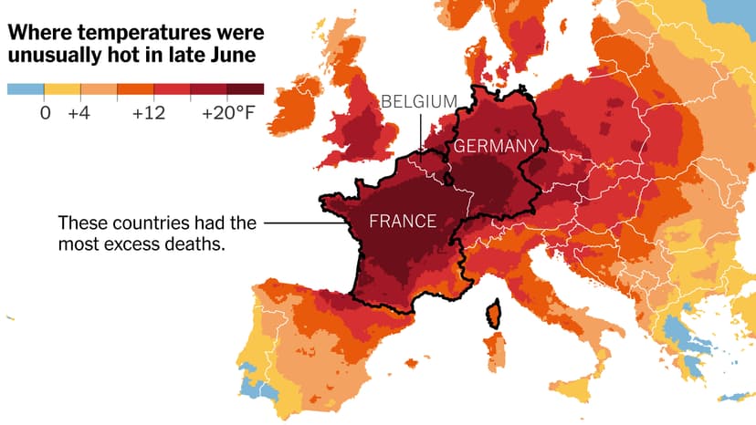 Europe's Deadly Heat: 16,000+ Excess Deaths Recorded