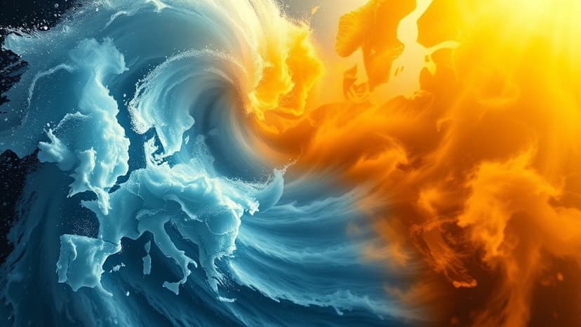 Europe's Weather Split: Heatwave North, Cold Snap South
