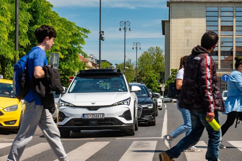 Europe's First Robotaxis Launch in Croatia