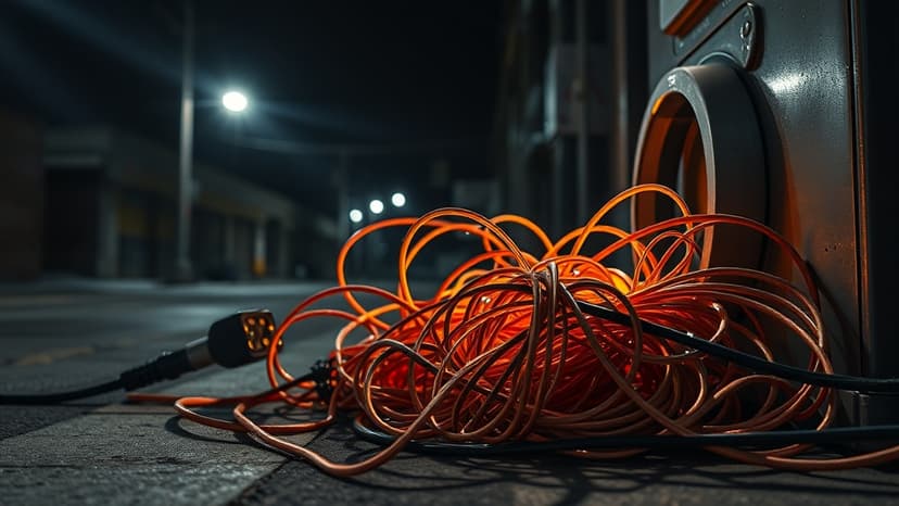 EV Chargers Targeted for Copper Theft