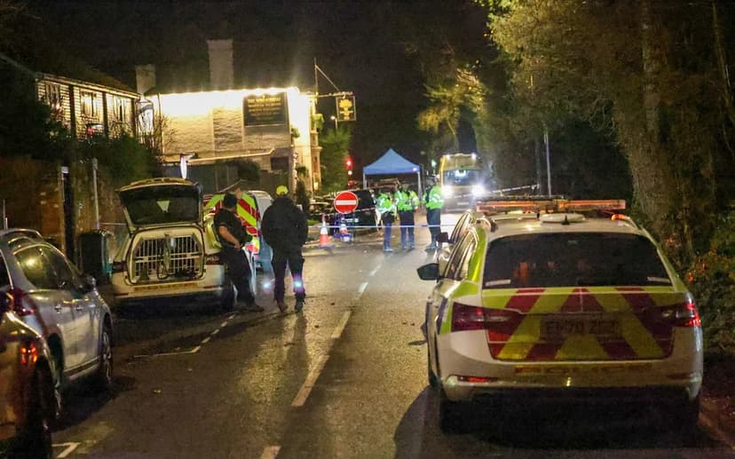 Surrey Village Murder: Man Stabbed Outside Pub