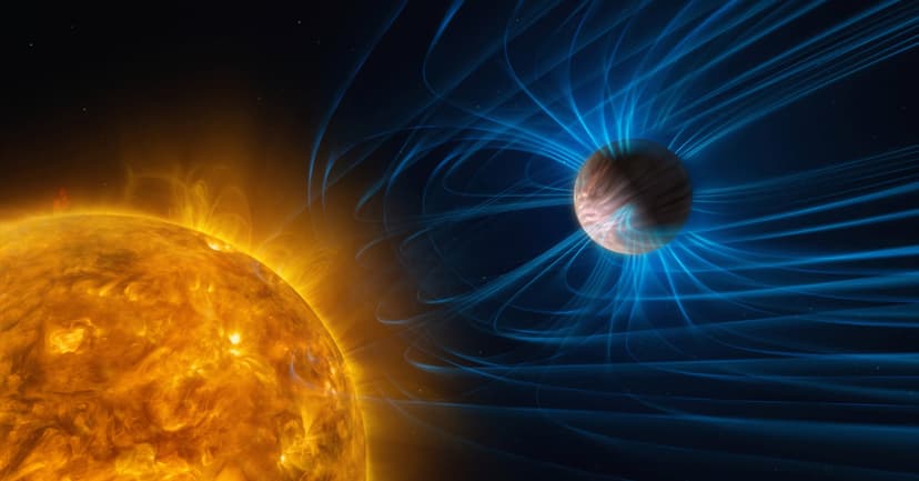 Exoplanet Winds Hint at Invisible Magnetic Fields