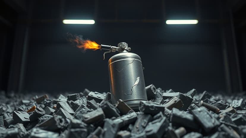 Exploding Laughing Gas Canisters Threaten Waste Workers