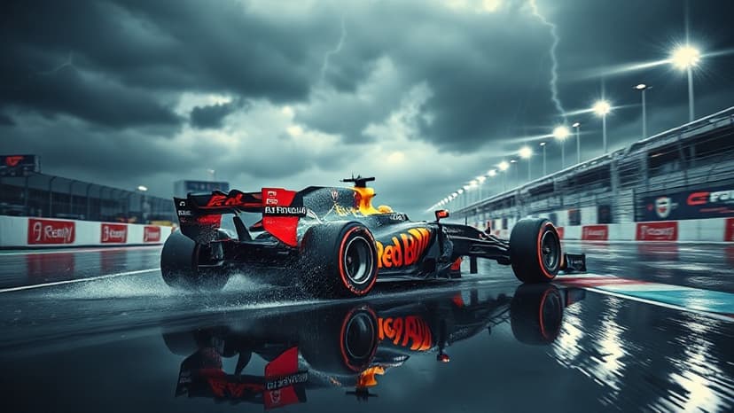 Verstappen Warns of 'Chaos' in Canadian GP Wet Race