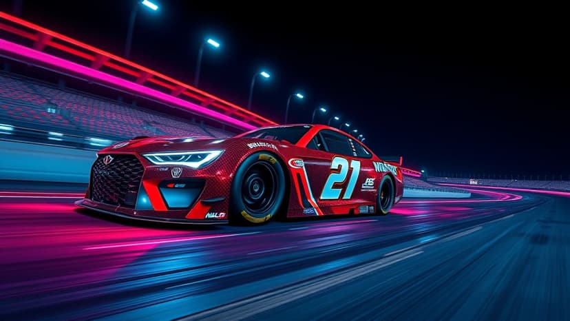 F1 Stars Swap Cars for NASCAR Sim Challenge