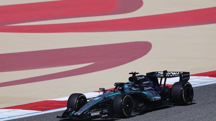 Russell Leads F1 Testing in Bahrain Ahead of New Season