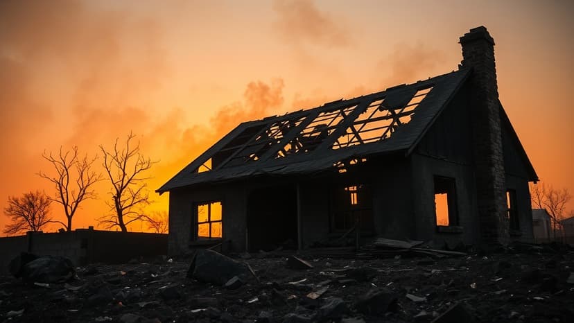 Family Loses All Belongings in North Hykeham Blaze