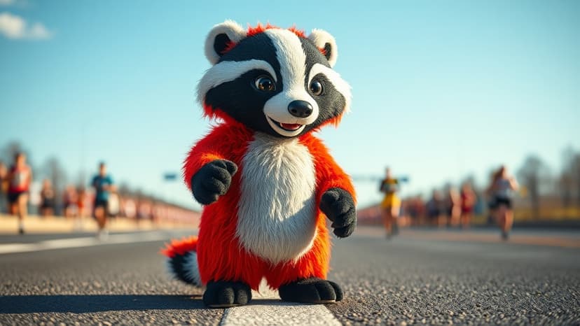 Marathon Runners Embrace Absurdity for Charity