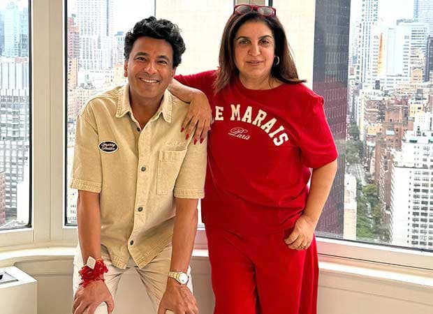 Farah Khan visits Vikas Khanna's NYC restaurant