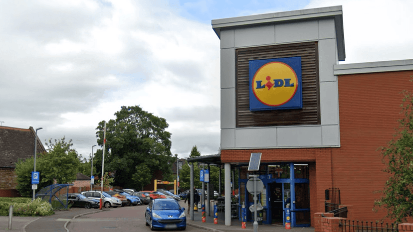 Car Smashes Into Lidl, Man Dies