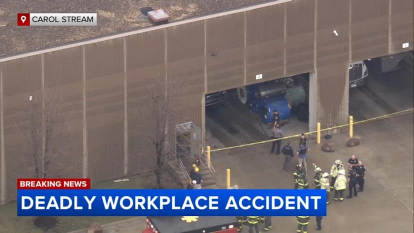 Crane Spool Crushes Worker to Death