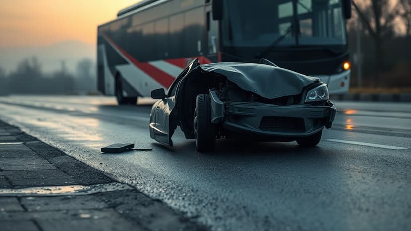 Fatal Crash Near Airport Halts Traffic