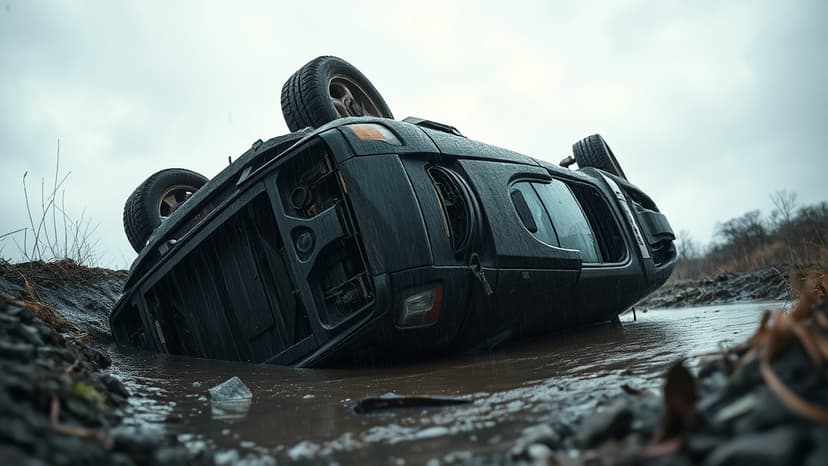 7 Charged in Fatal Ditch Crash After Man's Death