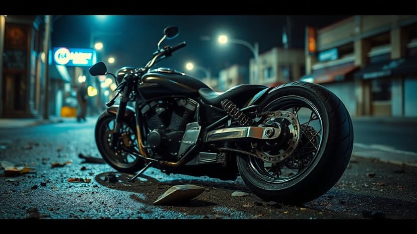 SUV Driver Kills Motorcyclist, Injures Family