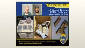 Massive Fentanyl Haul Seized in Jacksonville