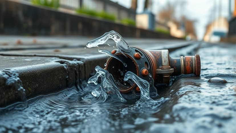 Fife Water Main Bursts, 1000 Homes Cut Off