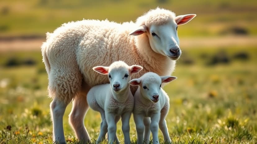 Lonely Sheep Fiona Welcomes Twins