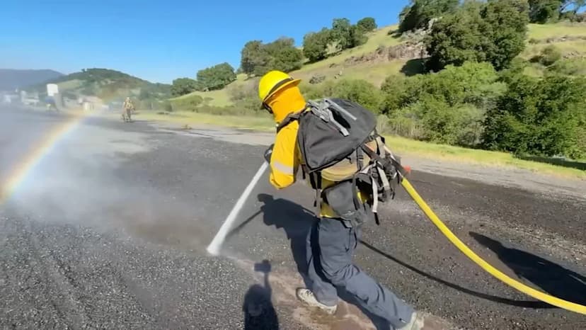 Record March Heat Challenges New Firefighters