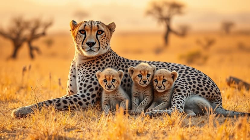 Historic Milestone: First Wild Cheetah Birth Since India Reintroduction