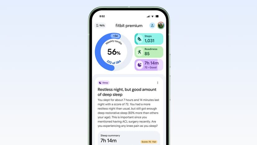 Fitbit's AI Coach Unlocks Deeper Health Insights