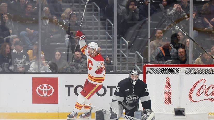 Frost's OT Goal Seals Flames Win Over Kings