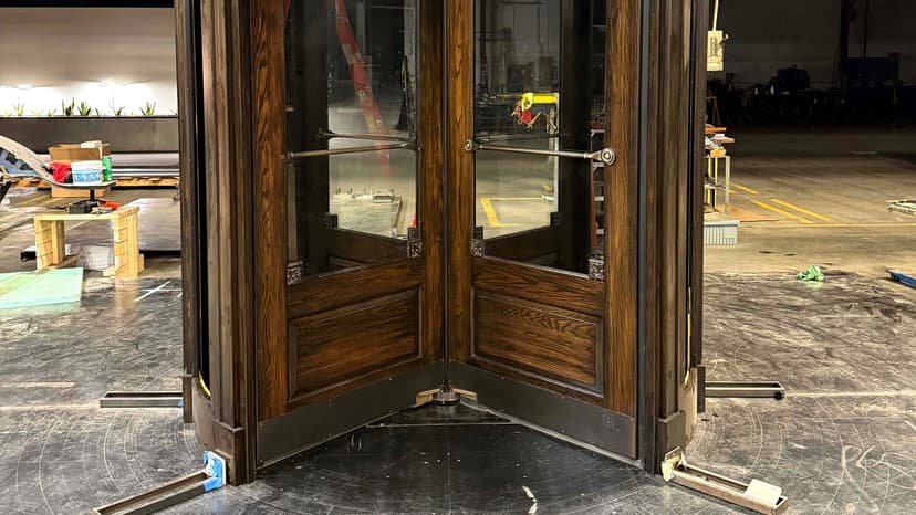 Flatiron's Historic Door Restored to Former Glory