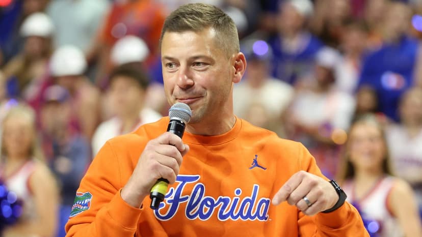 Gators' New Coach Takes Barbs, Plans to Fight Back