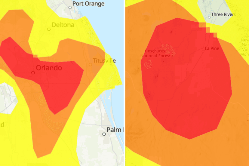 Florida & Oregon Air Quality Alert: Stay Indoors Now!