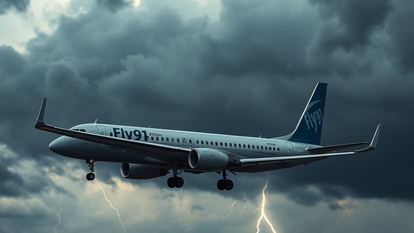 Panic Amidst Technical Fault: Fly91 Flight Suffers Mid-Air Scare