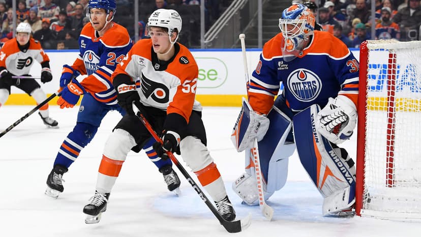 Flyers Shut Down McDavid, Clinch Road Win