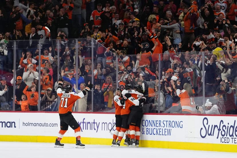 Rookie Martone's OT winner lifts Flyers