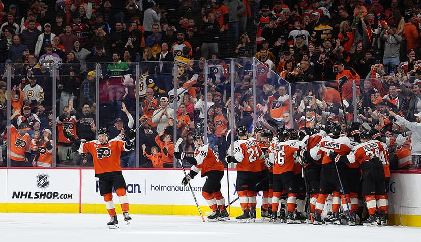 Flyers Clinch Playoff Spot in OT Thriller