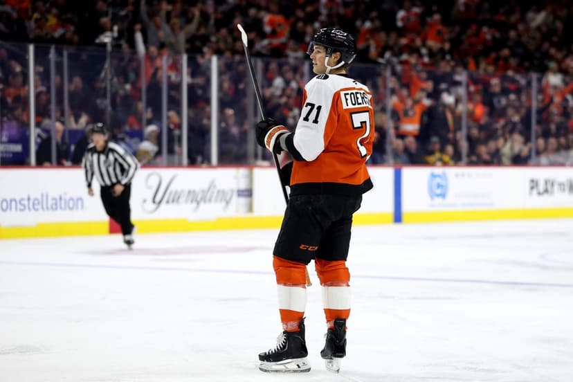 Flyers' Foerster Out 5 Months After Surgery