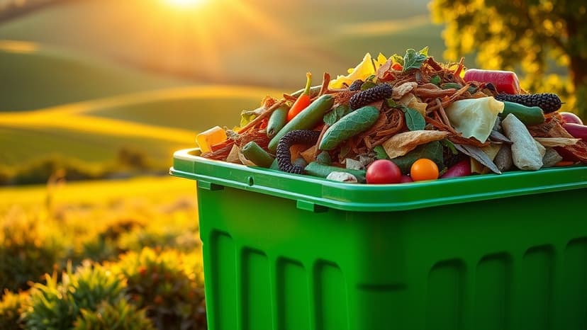 Food Waste Fuels Green Energy and Fertiliser
