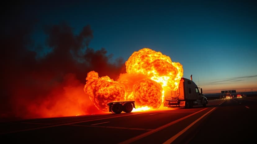 Gas Tanker Explodes Near Fort Worth: Driver Critical