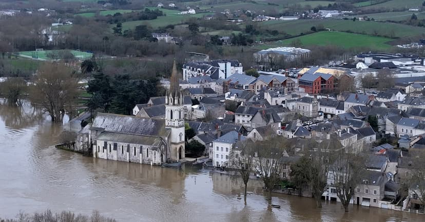 France Flooded: Man Lost in Raging Loire River