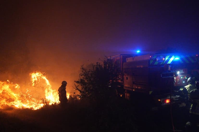 Wildfires scorch southern France, evacuations underway